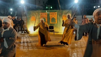 مسرح مكتبة دمنهور يستقبل أول فرقة استعراضية لذوي الهمم باحتفالية ليالي رمضان