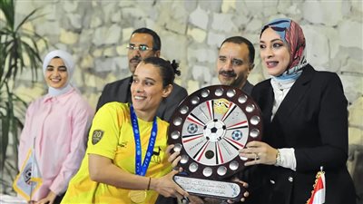 دينا الرفاعي: ضد مقولة آخركم المطبخ.. واللاعبات ظهرن باحترام في انطلاقة الدوري