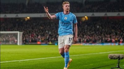 دي بروين يدخل تاريخ البريميرليج برقم قياسي جديد