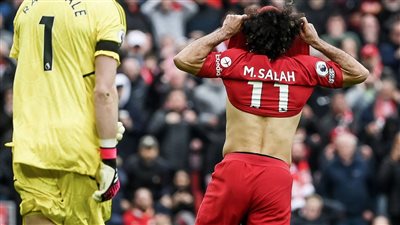 رقم مميز لـ محمد صلاح وآخر سلبي في مباراة أرسنال وليفربول بالدوري