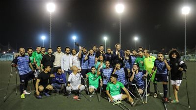 فريق بيراميدز لذوي الساق الواحدة يحقق لقب الدوري الممتاز لكرة القدم في نسخته الأولى