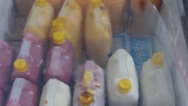 ضبط 500 لتر عصائر