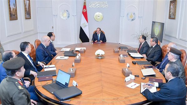 اجتماع الرئيس السيسي