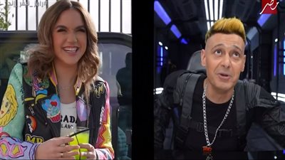 رامز جلال ساخرًا من رنا رئيس: بقت نجمة وهي بـ البامبرز وبتاكل سيريلاك.. وانتشرت زي الكورونا