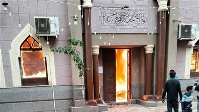 السيطرة على حريق نشب داخل مسجد بالدقهلية