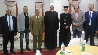 مشاهد مُبهجة من إفطار الوحدة الوطنية بكنيسة الملاك ميخائيل في الشرقية