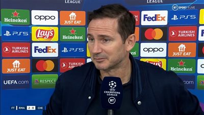 أول تعليق من لامبارد بعد الخسارة أمام ريال مدريد في دوري أبطال أوروبا 