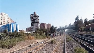 تفاصيل مصرع طفل ونفوق دابة تحت عجلات قطار بالمنوفية