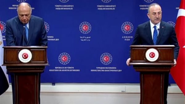 وزير خارجية مصر وتركيا