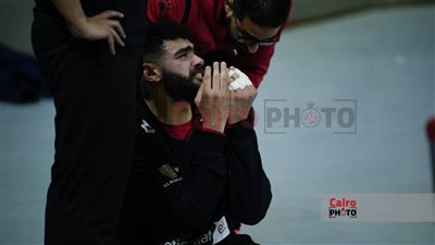 إصابة عبد الرحمن حميد حارس مرمى يد الأهلي بقطع في الرباط الصليبي