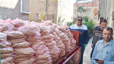 ضبط مخبز لتصرفه في الخبز والدقيق المدعم بالبحيرة