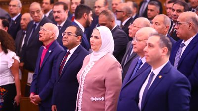 وزيرة التضامن تزور الكنيسة الإنجيلية بمصر الجديدة للمشاركة في الاحتفال بعيد القيامة المجيد 