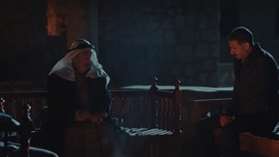 مسلسل حرب الحلقة 4| الرائد عمر يتعرف على تاريخ الظافر.. شخص بلا عقيدة وقاتل لأمير الجماعة