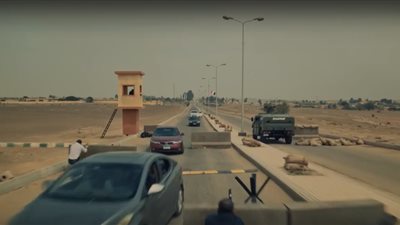 مسلسل حرب الحلقة 4.. العناصر الإرهابية تطلق النار على كمين بالعريش.. والظافر يهرب قبل القبض عليه