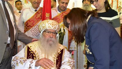نائب محافظ البحيرة تشهد قداس عيد القيامة المجيد بكاتدرائية دمنهور | صور