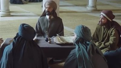 مسلسل رسالة الإمام الحلقة 24| الشافعي يتحدث عن تكريم المرأة في القرآن.. ومرض زوجته حامدة