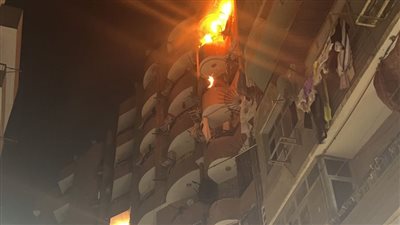 الحماية المدنية تسيطر على حريق شقة سكنية بحدائق القبة