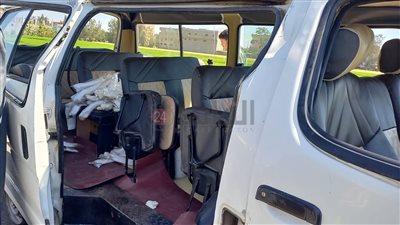 إصابة 8 أشخاص في انقلاب ميكروباص على طريق دسوق كفر الشيخ الجديد