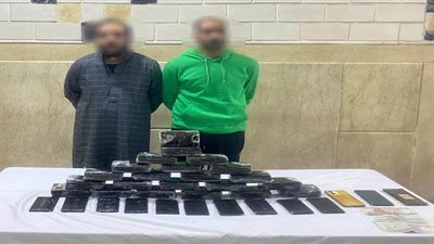 ضبط 120 طربة حشيش بحوزة شخصين في الشرقية بقصد الإتجار