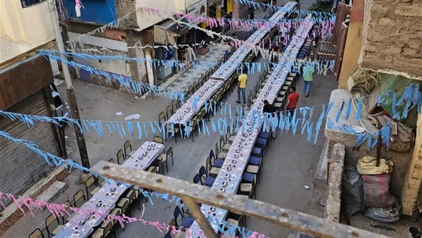 أطول مائدة إفطار