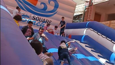 ألعاب وعرائس مبهجة.. أطفال كنيسة الأنبا بيشوي يحتفلون بعيد القيامة | صور وفيديو