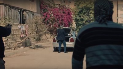 مسلسل حرب الحلقة 6.. استشهاد اللواء عسكر على يد العناصر الإرهابية بعد التعرف على هوية أحد التكفيريين