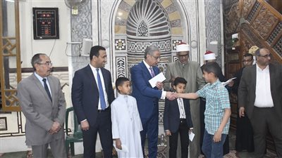 محافظ الفيوم يشهد احتفال الأوقاف بليلة القدر