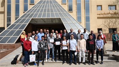 ختام مسابقة المزمار الذهبي في تجويد القرآن الكريم بجامعة الفيوم 