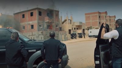 مسلسل حرب الحلقة 7.. العناصر الإرهابية تستدرج قوات الأمن الوطني لشقة مفخخة 