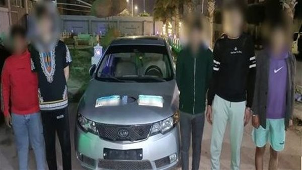 المتهمين والمضبوطات