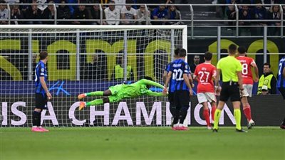 نتيجة مباراة إنتر ميلان وبنفيكا في دوري أبطال أوروبا.. الشوط الأول ينتهي بالتعادل الإيجابي 