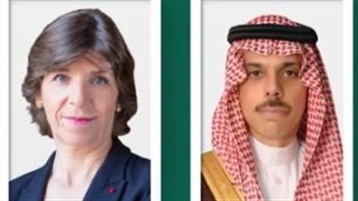 ضرورة وقف التصعيد العسكري.. وزير الخارجية السعودي يبحث مع نظيرته الفرنسية الأزمة السودانية