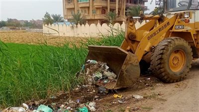 حملات نظافة مكثفة بالمحلة استعدادًا لاستقبال عيد الفطر 