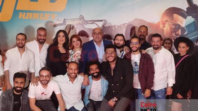 بحضور إسماعيل فرغلي.. الصور الأولى للعرض الخاص لفيلم هارلي بطولة محمد رمضان