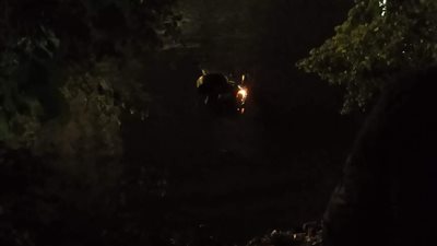 إصابة شخصين بإصابات بالغة في حادث انقلاب سيارة ملاكي داخل ترعة بطنطا 