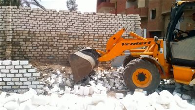 إزالة 55 حالة تعدٍ على الأراضي الزراعية خلال يومي العيد ببني سويف