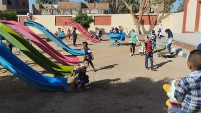 تزايد الإقبال على الحدائق والمتنزهات العامة بسوهاج في ثاني أيام العيد | فيديو