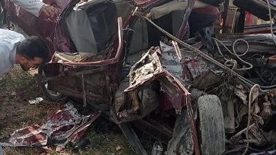 إصابة مسن في حادث تصادم توك توك وسيارة بطنطا