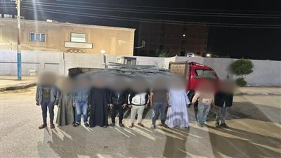 القبض على 12 شخصًا شرعوا في سرقة أبراج الكهرباء بالفيوم