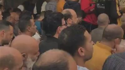 بعد تركه رسالة.. تشييع جثمان شاب لقي مصرعه غرقا بمياه الرياح التوفيقي ببنها