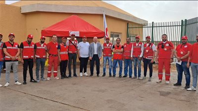 الهلال الأحمر: تقديم أكثر من 5 آلاف خدمة طبية للعائدين من السودان حتى الآن 