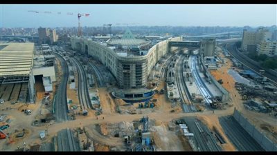 النقل: استمرار أعمال التطوير والصيانة بمحطة سكك حديد صعيد مصر