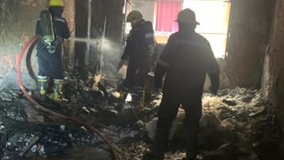  انتداب المعمل الجنائي لمعاينة حريق مطعم شهير في بالم هيلز بأكتوبر