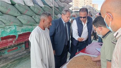 التموين: ارتفاع معدل توريد القمح المحلي إلى 70 ألف طن منذ بدء الموسم وحتى الآن