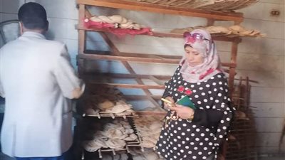تحرير 29 محضرًا للمخابز البلدية المخالفة خلال حملة تموينية بمركز مطاي بالمنيا