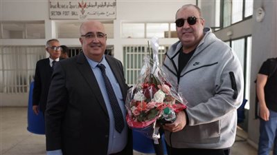 دوري أبطال إفريقيا| رئيس مقاطعة عين السبع يحتفي ببعثة الأهلي في المغرب 