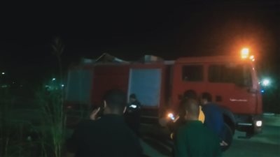 السيطرة على حريق في هيش خلف مستشفى التل الكبير بالإسماعيلية