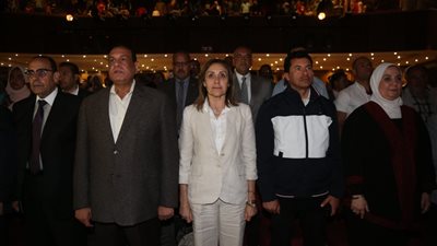 وزير الشباب والرياضة يشهد احتفالية مع أهالي سيناء بمناسبة أعياد التحرير