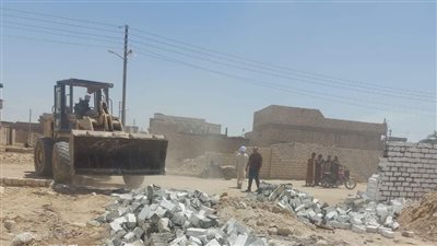 مراكز المنيا تواصل رصد حالات التعدي بالبناء على الأراضي الزراعية وأملاك الدولة