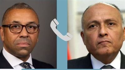 لبحث الوضع في السودان.. وزير الخارجية يتلقى اتصالا هاتفيا من نظيره البريطاني